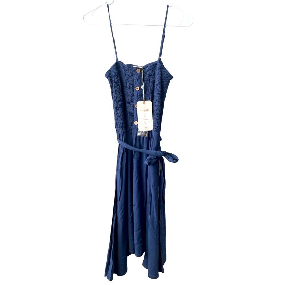 NWT CI SONO LA NAVY BLUE DRESS